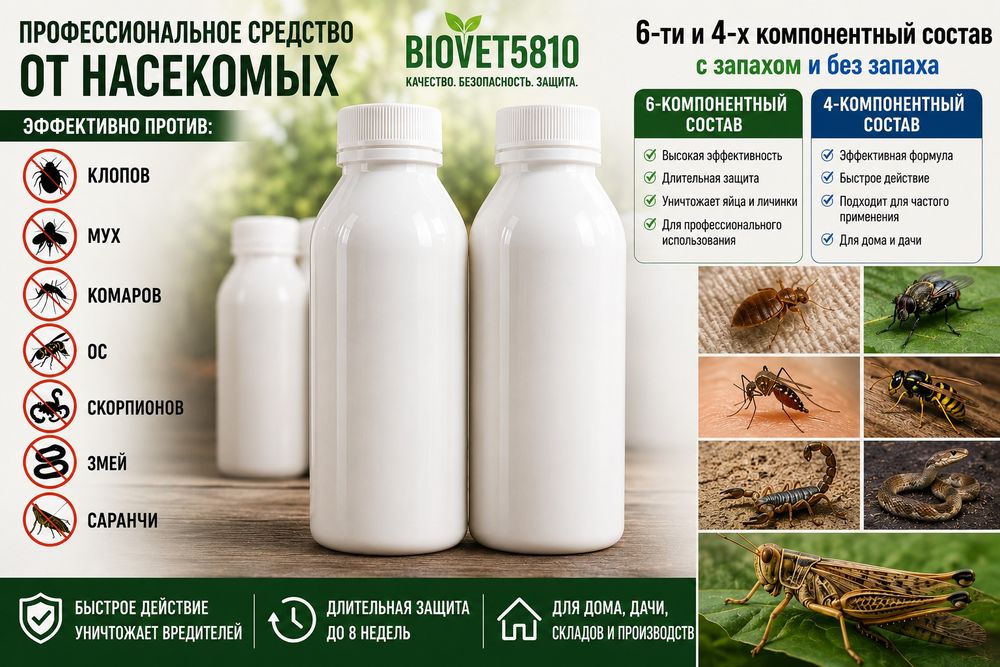 Универсальная срдетсов Торнадо от насекомых