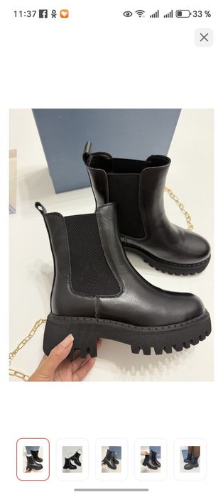 Ботинки челси демисезон 41размер.