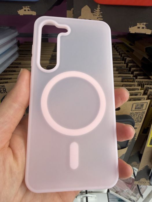 Samsung Galaxy S23, Samsung Galaxy S24 матиран MAGSAFE гръб