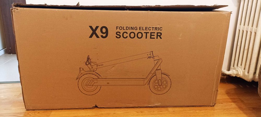 NOUA, NEGOCIABIL, Trotineta HX X9 – 40 km/h, 65km raza, 10inch, 1100 W