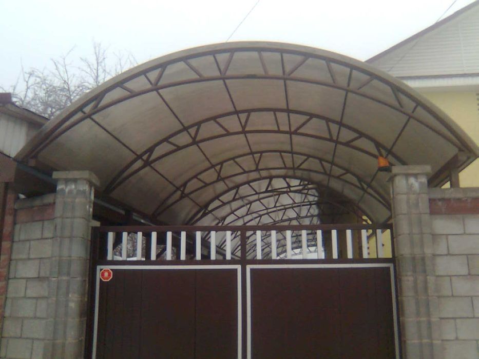 Навесы! Полигаль! Откатные ворота!