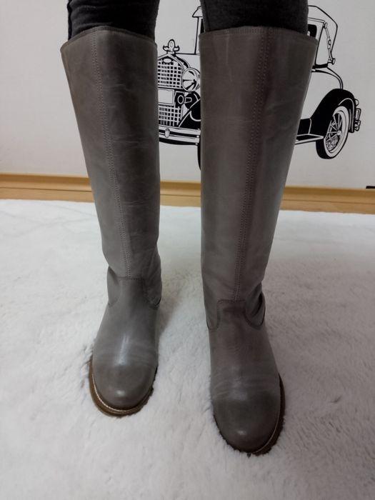 Дамски ботуши от естествена кожа номер 38