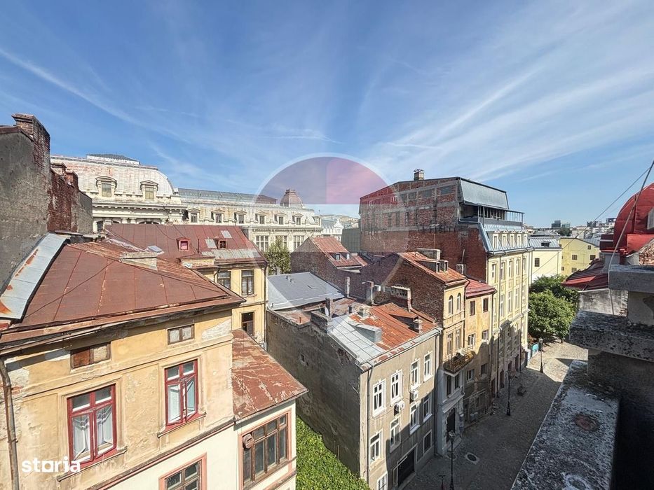 Centrul Istoric București - 3 camere, balcon, 2 boxe, clădire Art Deco
