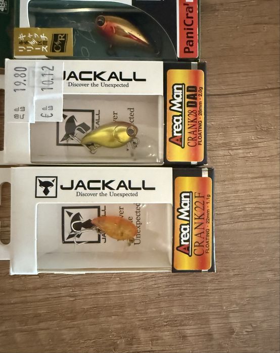 Jackall, Smith, Shimano