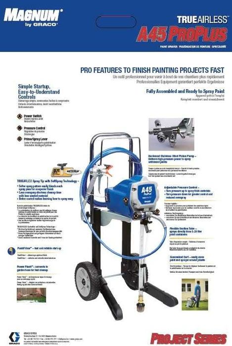 Pulverizatoare electrice airless Magnum A45 ProPlus
