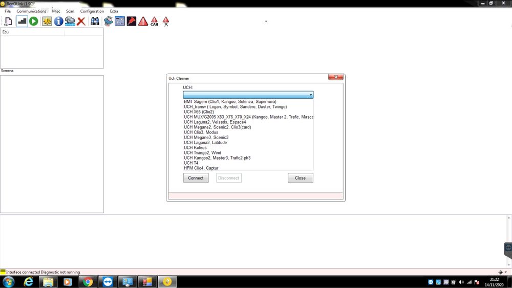 Diagnoza , activare functii si reprogramri ECU Gama Renault/Dacia