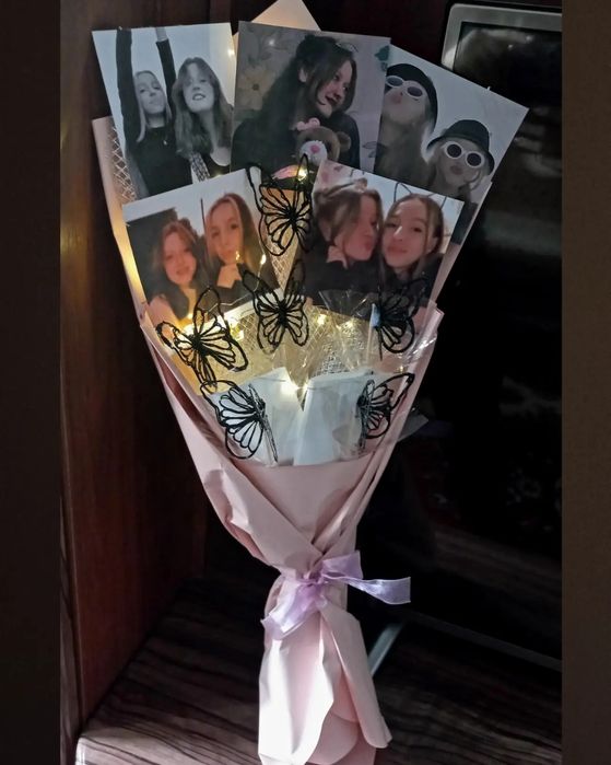 Букеты с бабочками