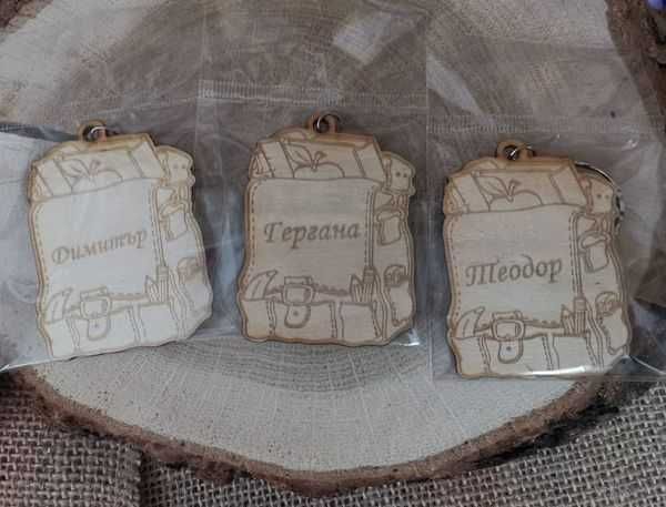 Ключодържател, подарък за края на учебната година, сувенир