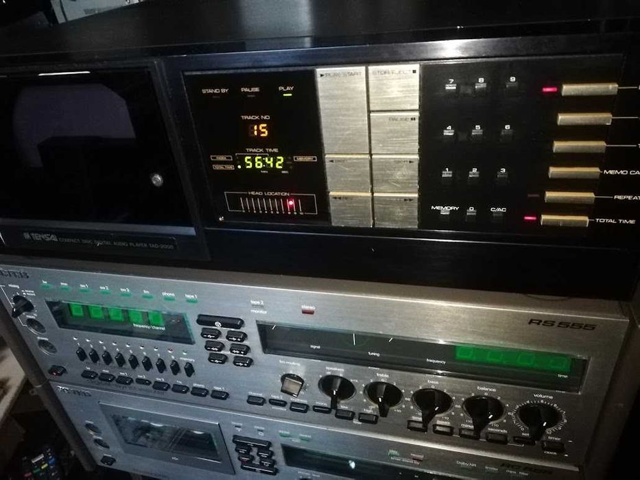 Vand cd muzica,TENSAI TAD2000,muzica,deck,cd player