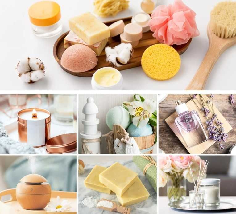 Комплект от 35 етерични масла