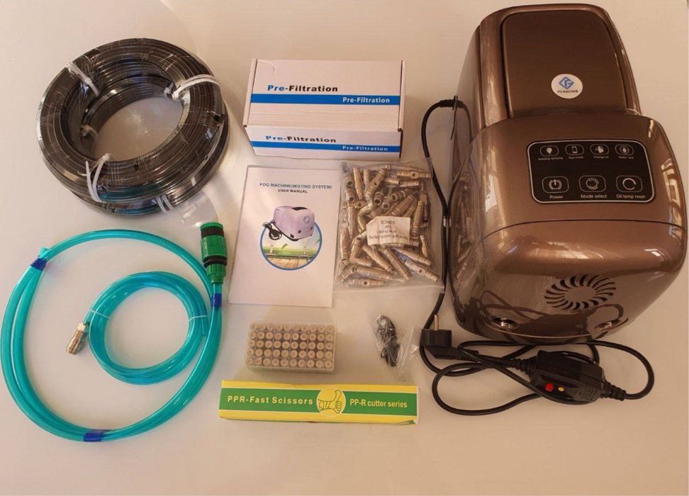 Fog machine mikroklimat ustanovka