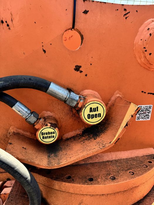 Graifer  excavator hidraulic rotativ 360 ACDE  ASG-1500 anul 09/2022