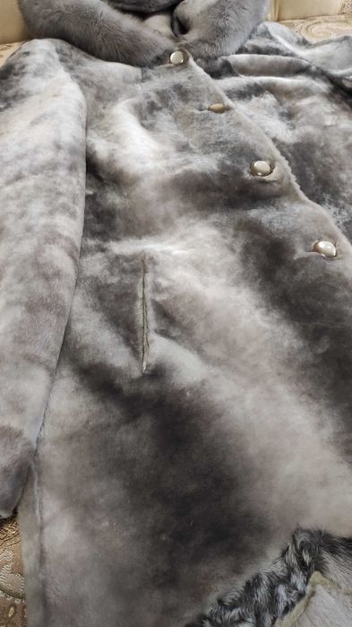 Шуба мутоновая, размер 54.