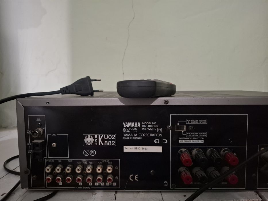 Усилитель ресивер ямаха rx 496 RDS