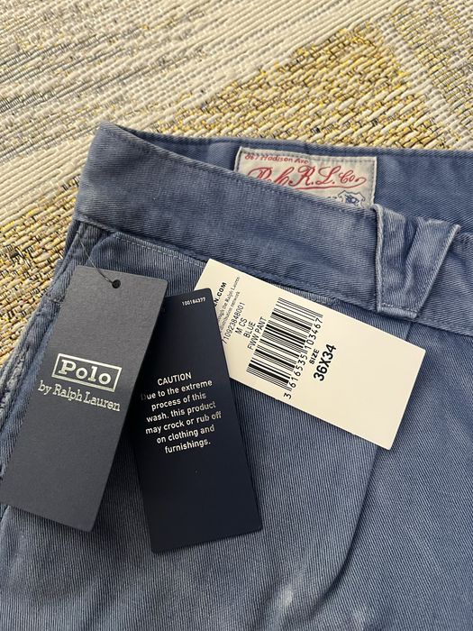 POLO Ralph Lauren : Straight Fit Distressed Twill Trouser - НОВИ