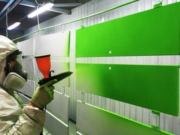 Полимерная покраска. Пескоструйная обработка