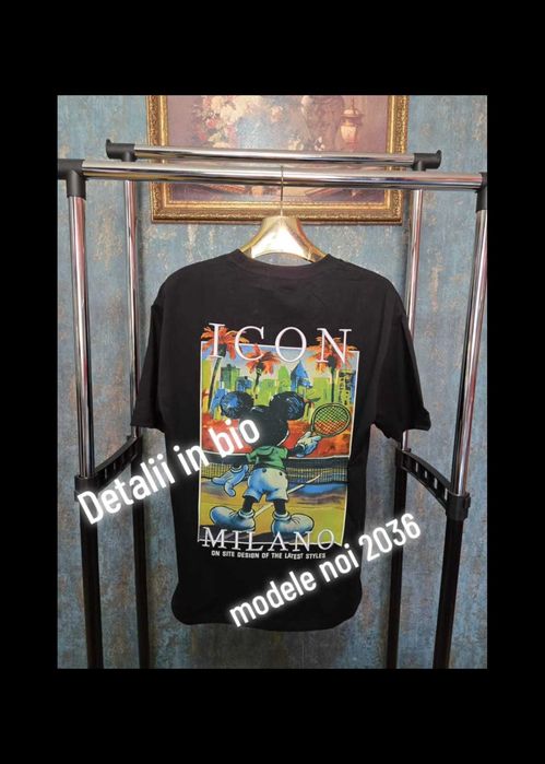 Tricou Barbat/Dama Unisex imprimeu  icon mikey mouse