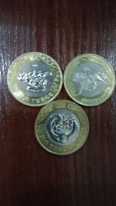 Монеты жети казына продам