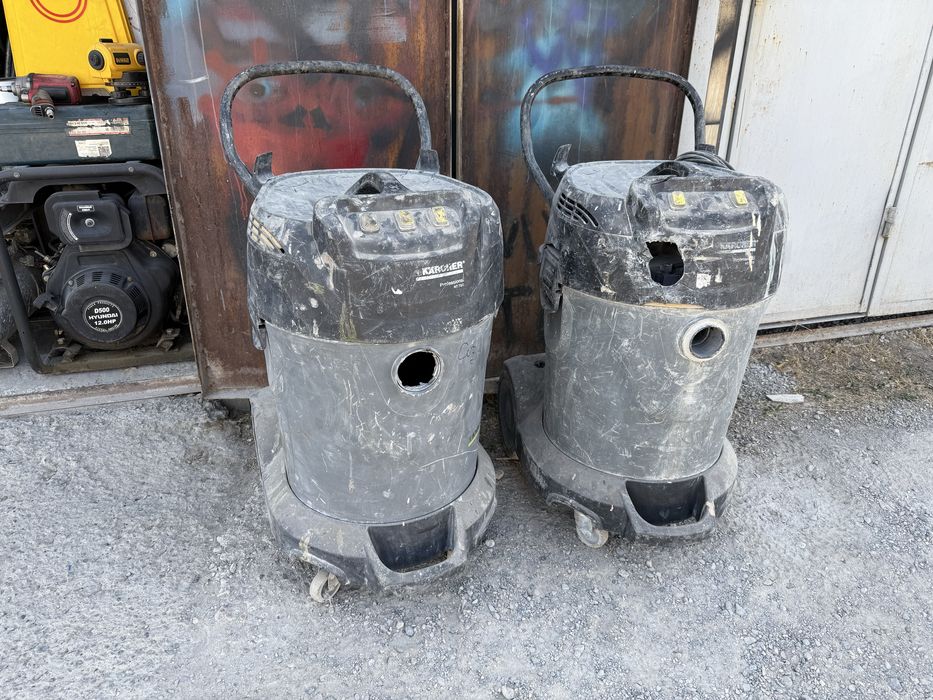 * Karcher NT 70/3 мощные профессиональные 3 моторные пылесосы б/у