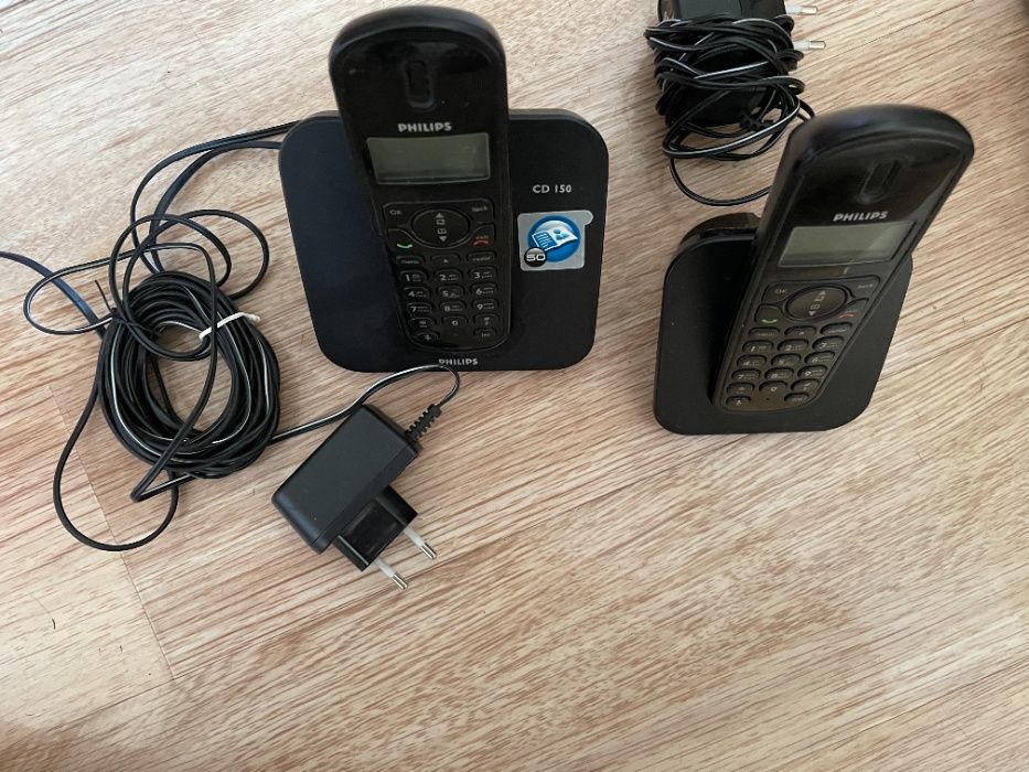 Телефон Philips с 2 станциями