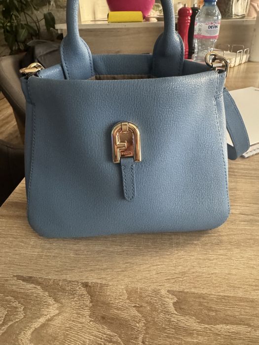 Чанта Furla цвят син
