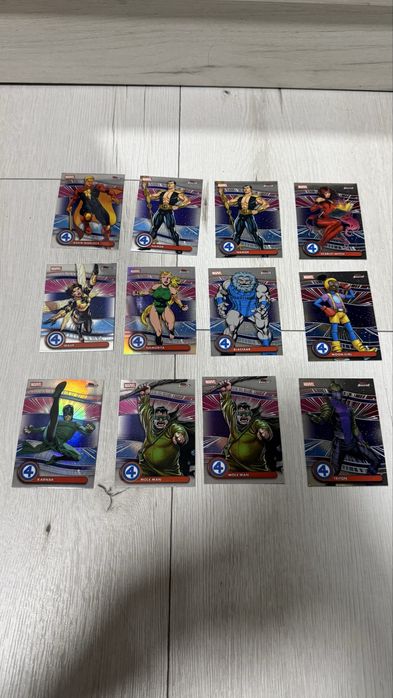 Marvel topps карти