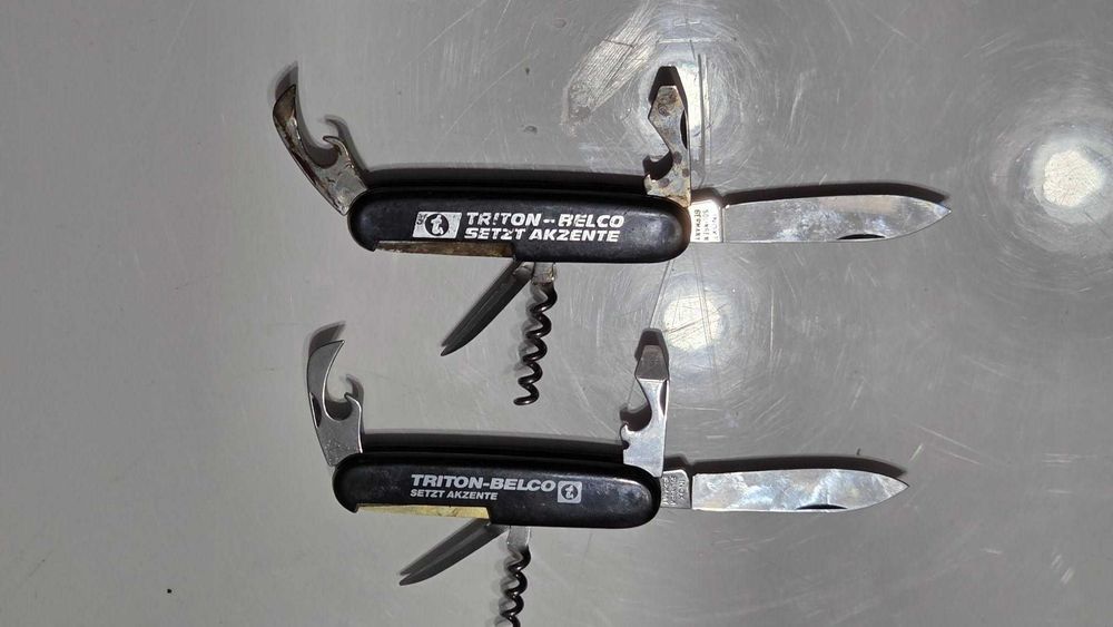 Lot vintage de 2 bricege Inox Solingen Germany