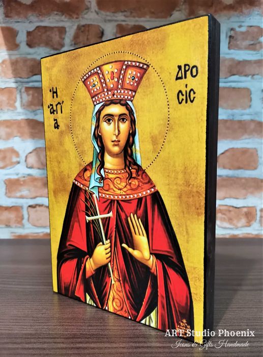 Икона на Света Дросида ikona sveta drosida