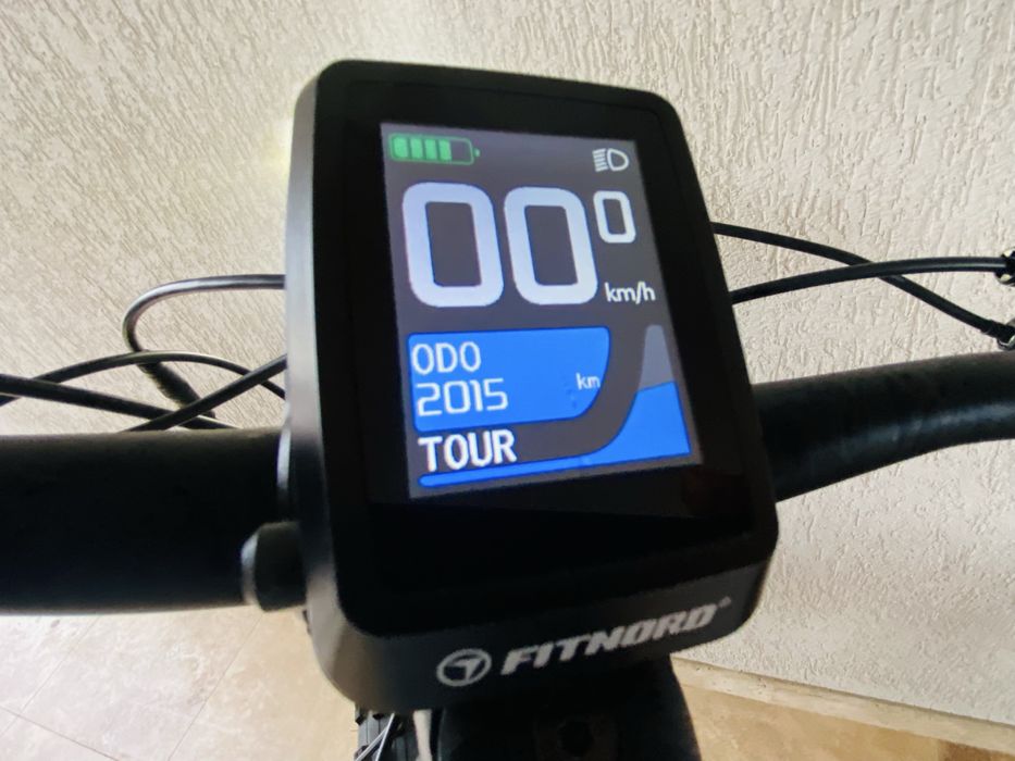 Bicicleta fitnord rumble 1000 electrica