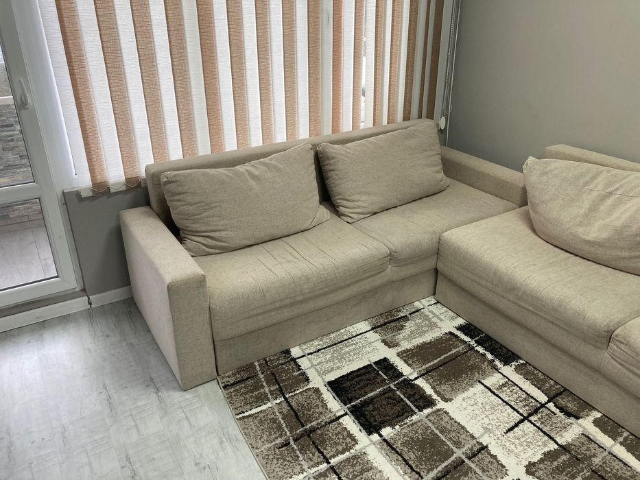 Две канапета , ъглов диван