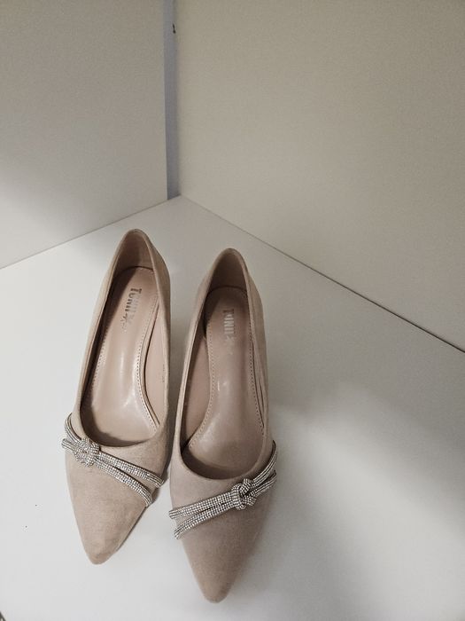 Pantofi dama bej 38