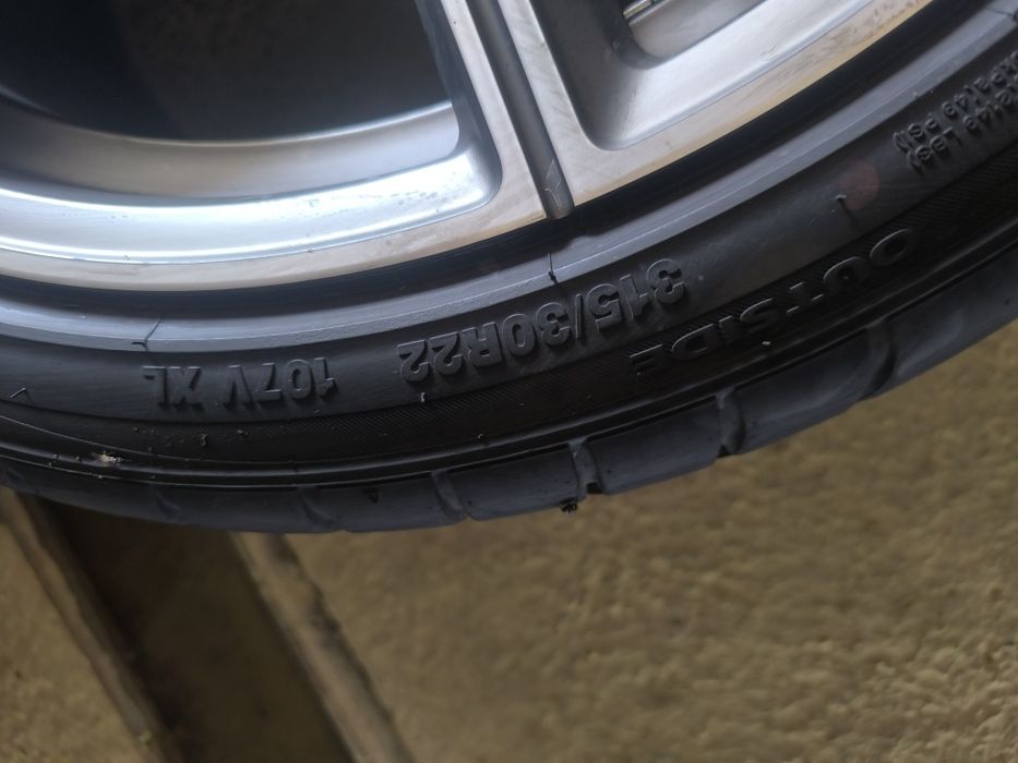 Шины r22 bmw x5 m
