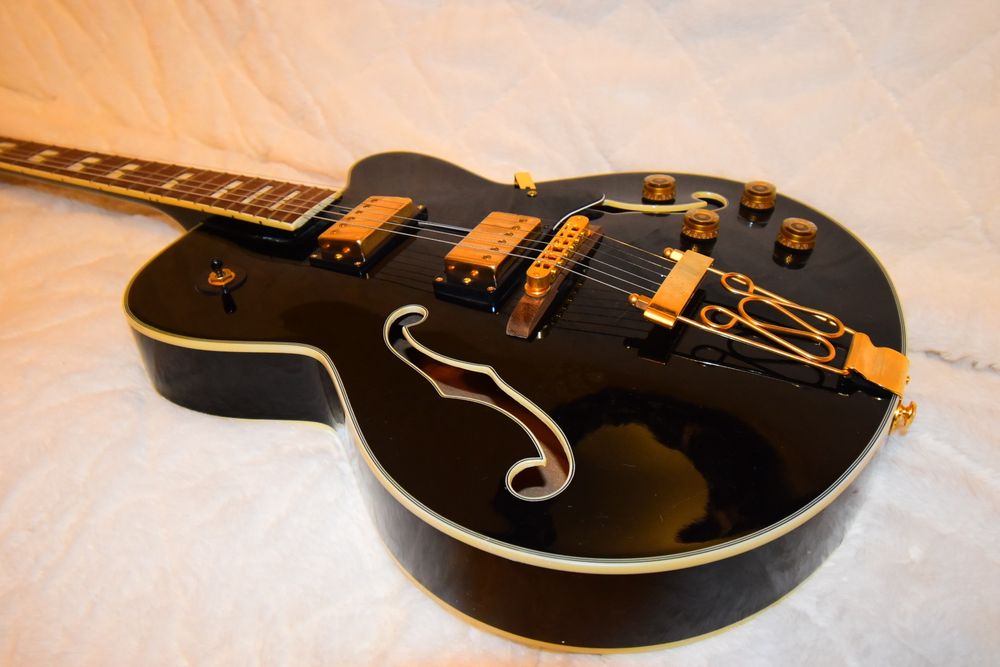 chitară electrică  hollow-body J&D SA-10 BK