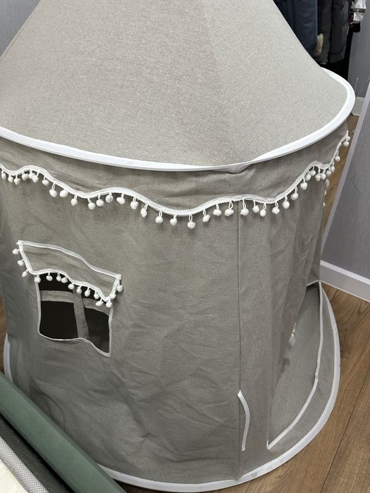 Продам палатку детскую лен плотный большая