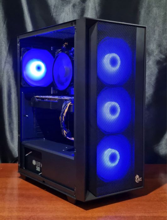 Kompyuter сборка  intel core 5 12 potok, axle H610M ddr4, RX570 8gb