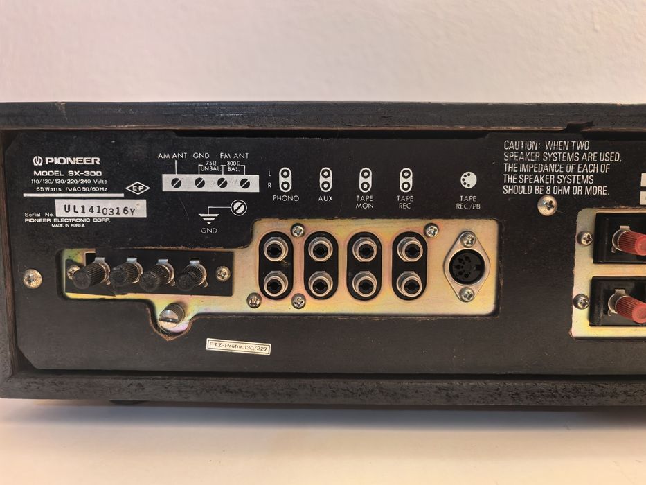 Amplificator Pioneer SX 300 amplituner statie