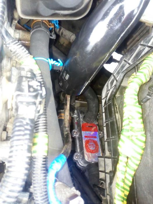 Установка предпускового подогревателя