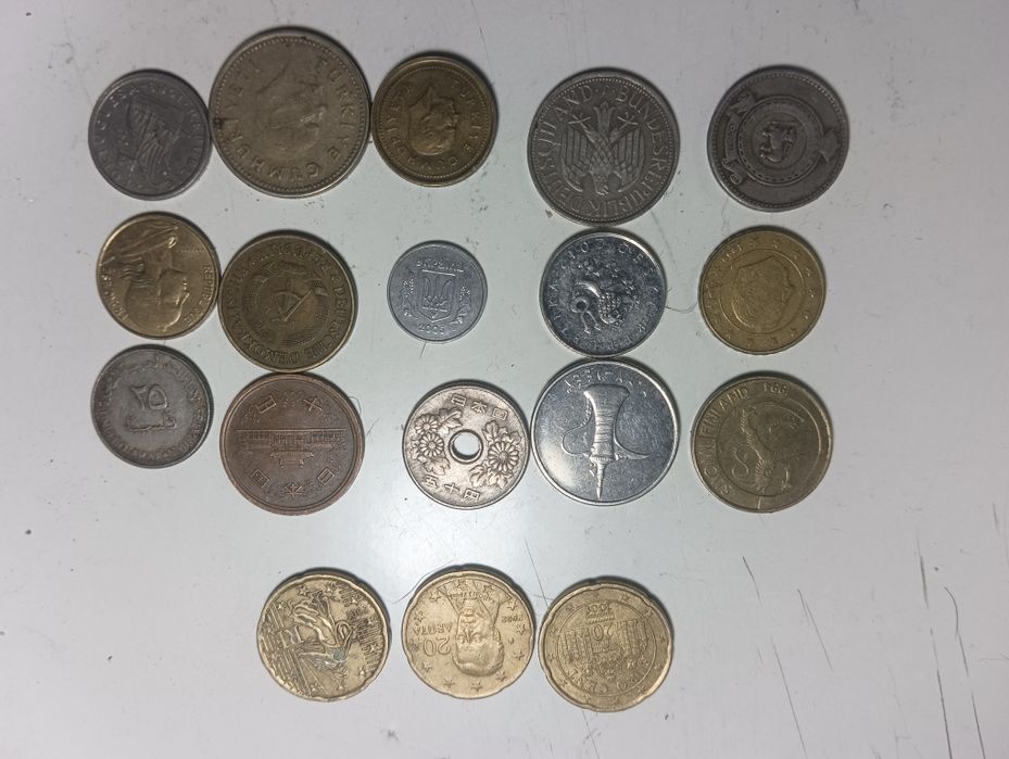 Монеты разных эпох т стран