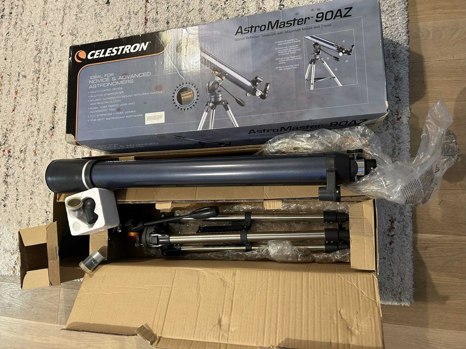 Telescop Celestron AstroMaster 90 AZ - stare foarte buna