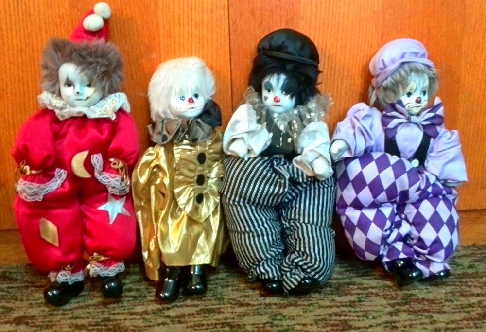 кукли клоуни и др