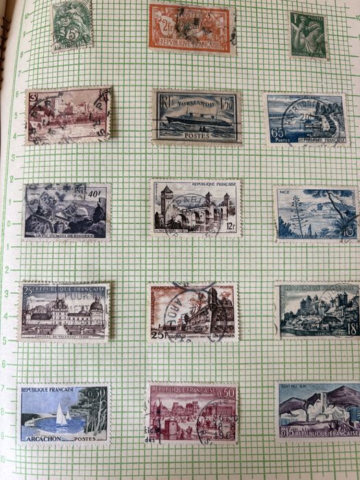 Коллекция марок разных стран