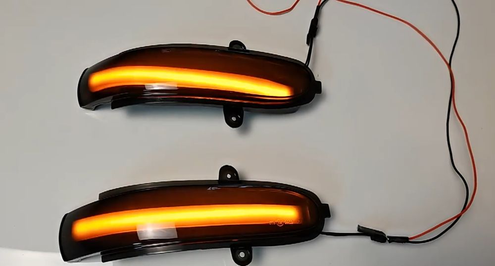 Динамични Бягащи Мигачи MERCEDES e-class W211 c-class W203