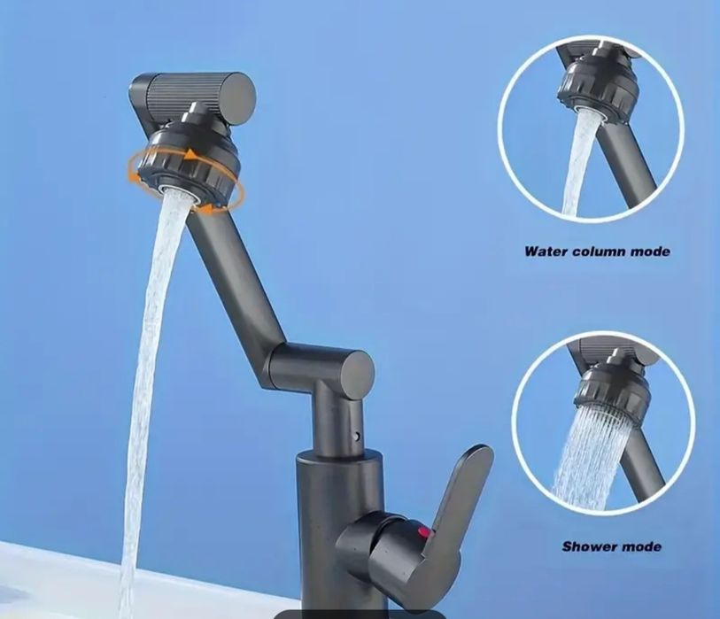 Роскошный Роторный Набор Смесителей для Ванной - Прочный AB