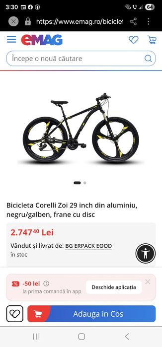 Bicicleta volrelli zoi 29