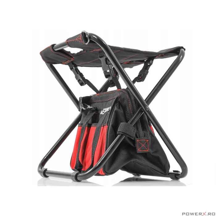 Geanta pentru organizarea sculelor si uneltelor, cu scaun, 42x29x31