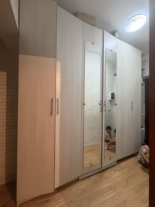 Шкаф доя прихожей белый