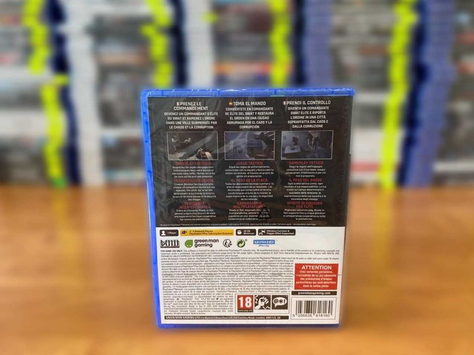 Новый PS5 диск Ready or Not Пс5 Большой Выбор Дисков