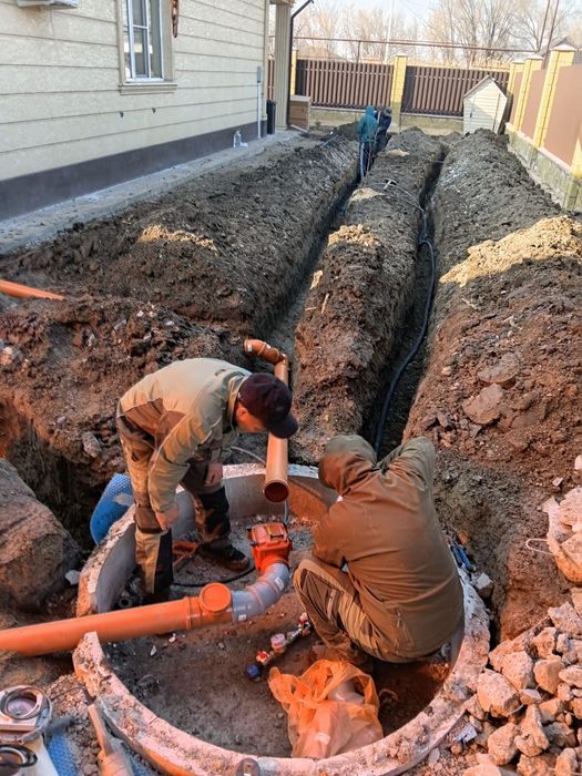 Септик  под ключ,траншей