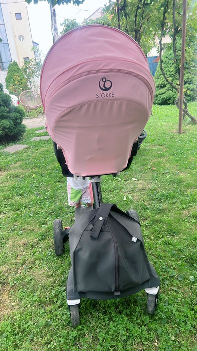 Cărucior stokke v6 pink