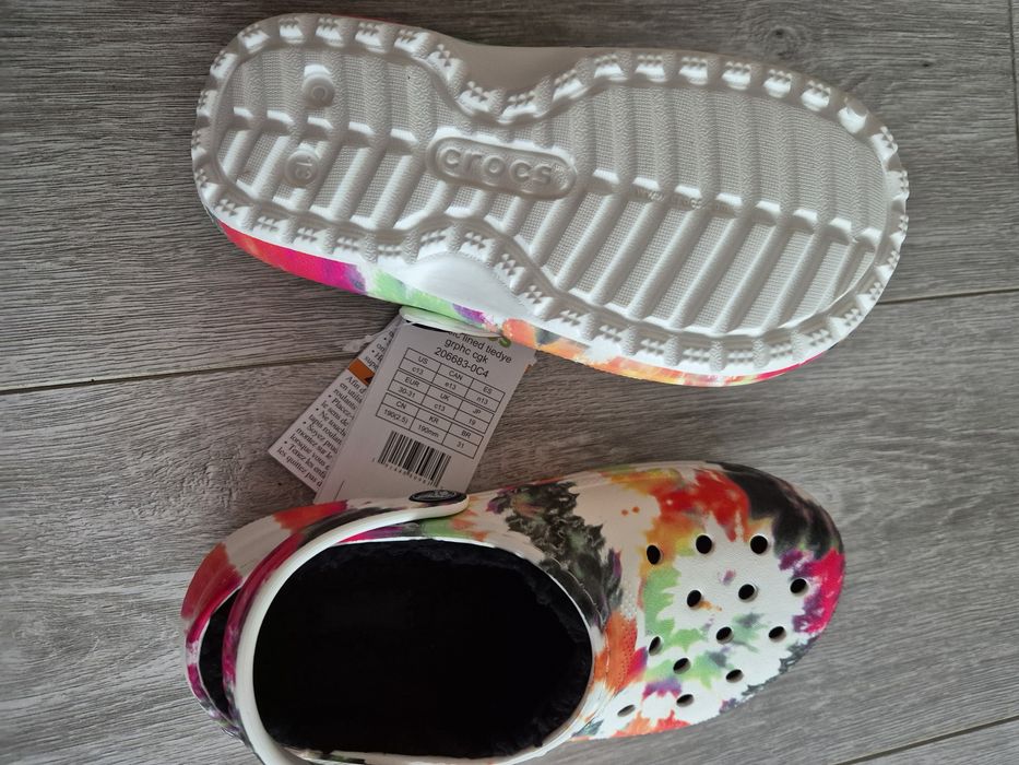 Нови топли чехли Crocs 30, 31, 32, 34, 36, 37